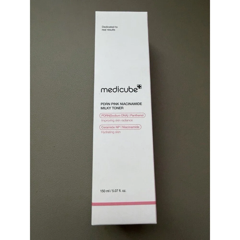 medicube PDRN Pink Milky Toner Niacinamide Panthenol 150ml EXP 2028-11-18